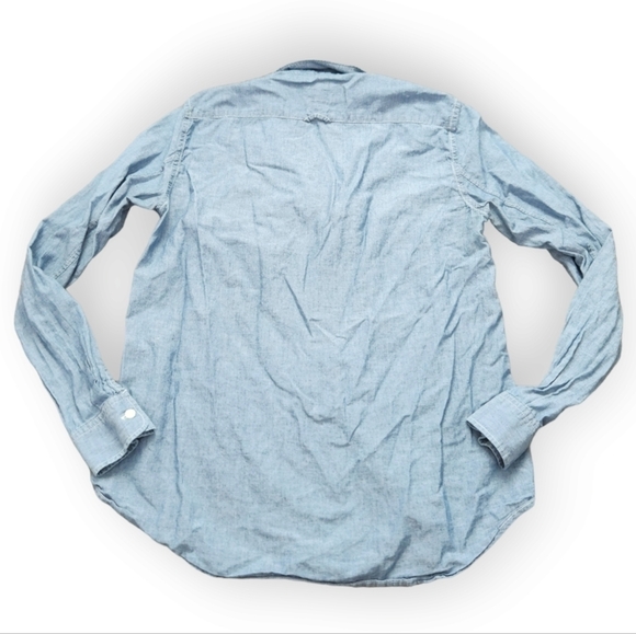 Gap the Fitted Boyfriend Tencel Button Down Shirt - Picture 5 of 8